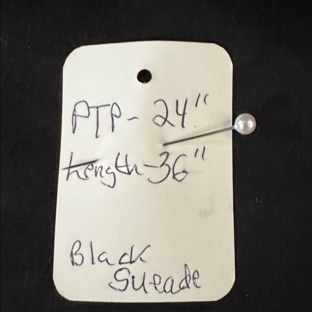Ruby Rd. Black Suede Feel Dress Size Xl - Picture 8 of 8